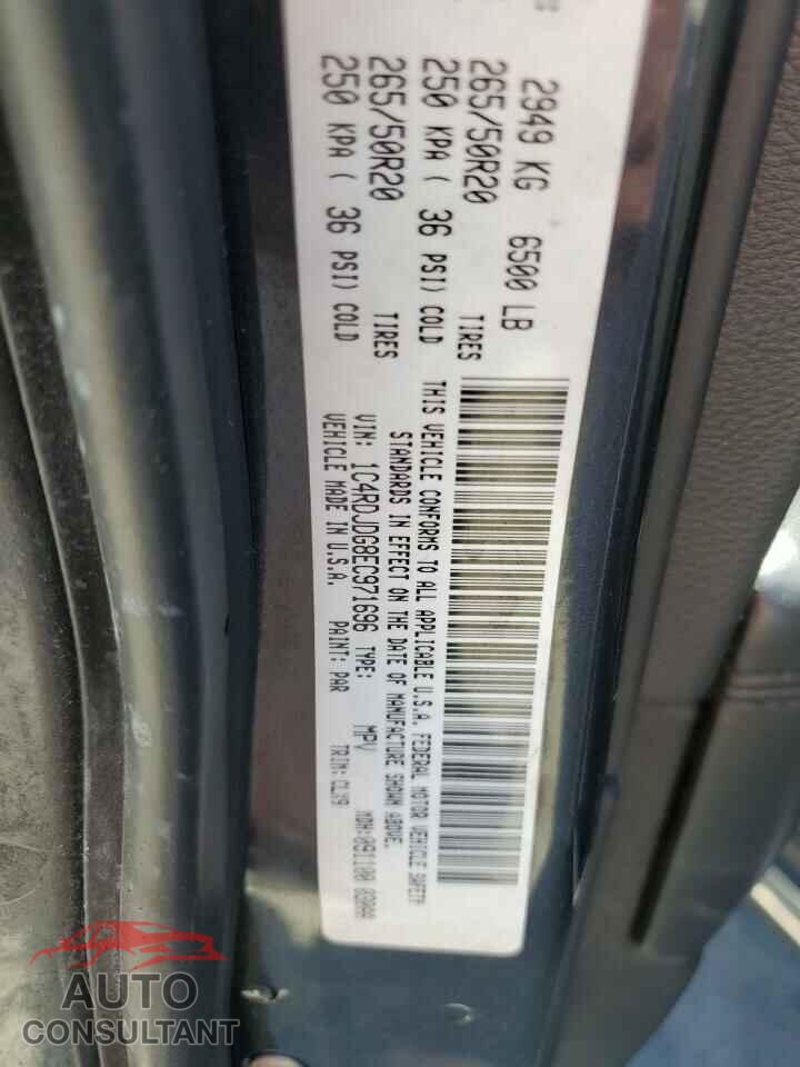 DODGE DURANGO 2014 - 1C4RDJDG8EC971696