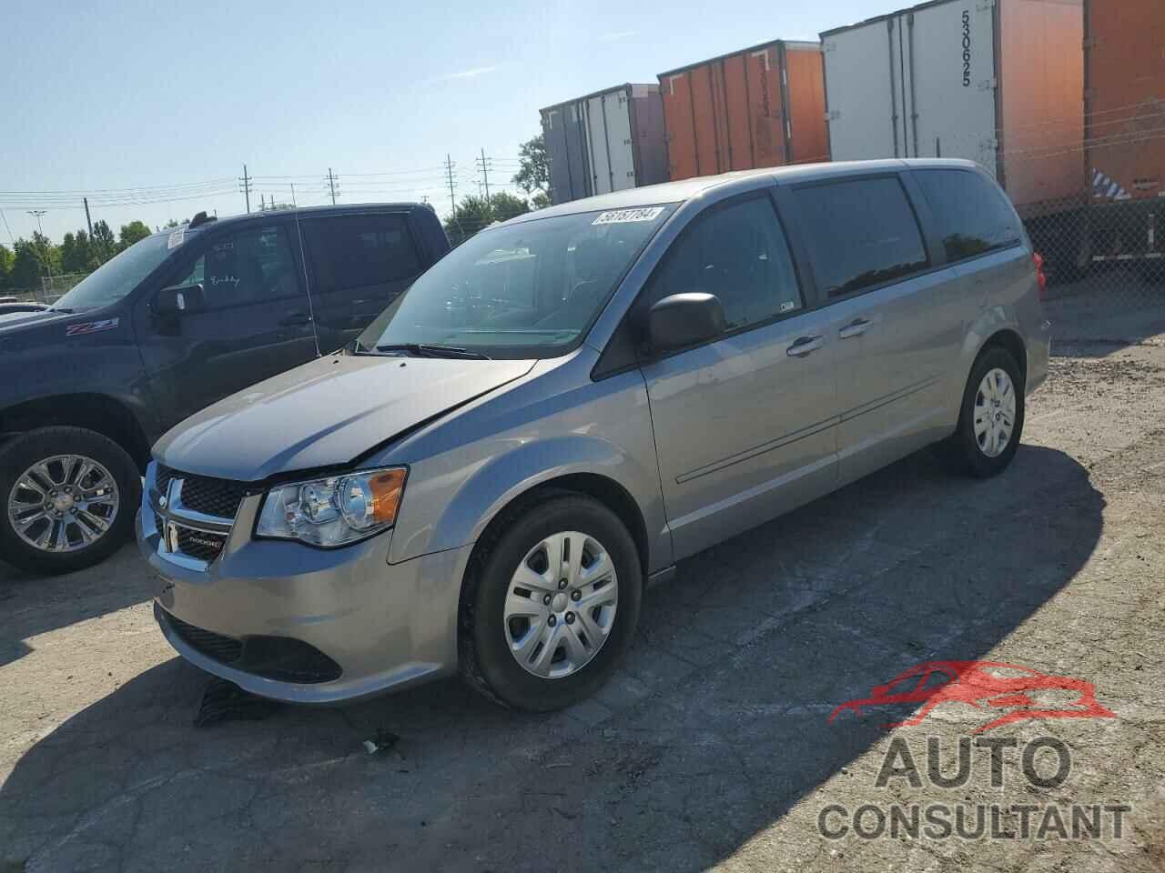 DODGE CARAVAN 2017 - 2C4RDGBG9HR667360