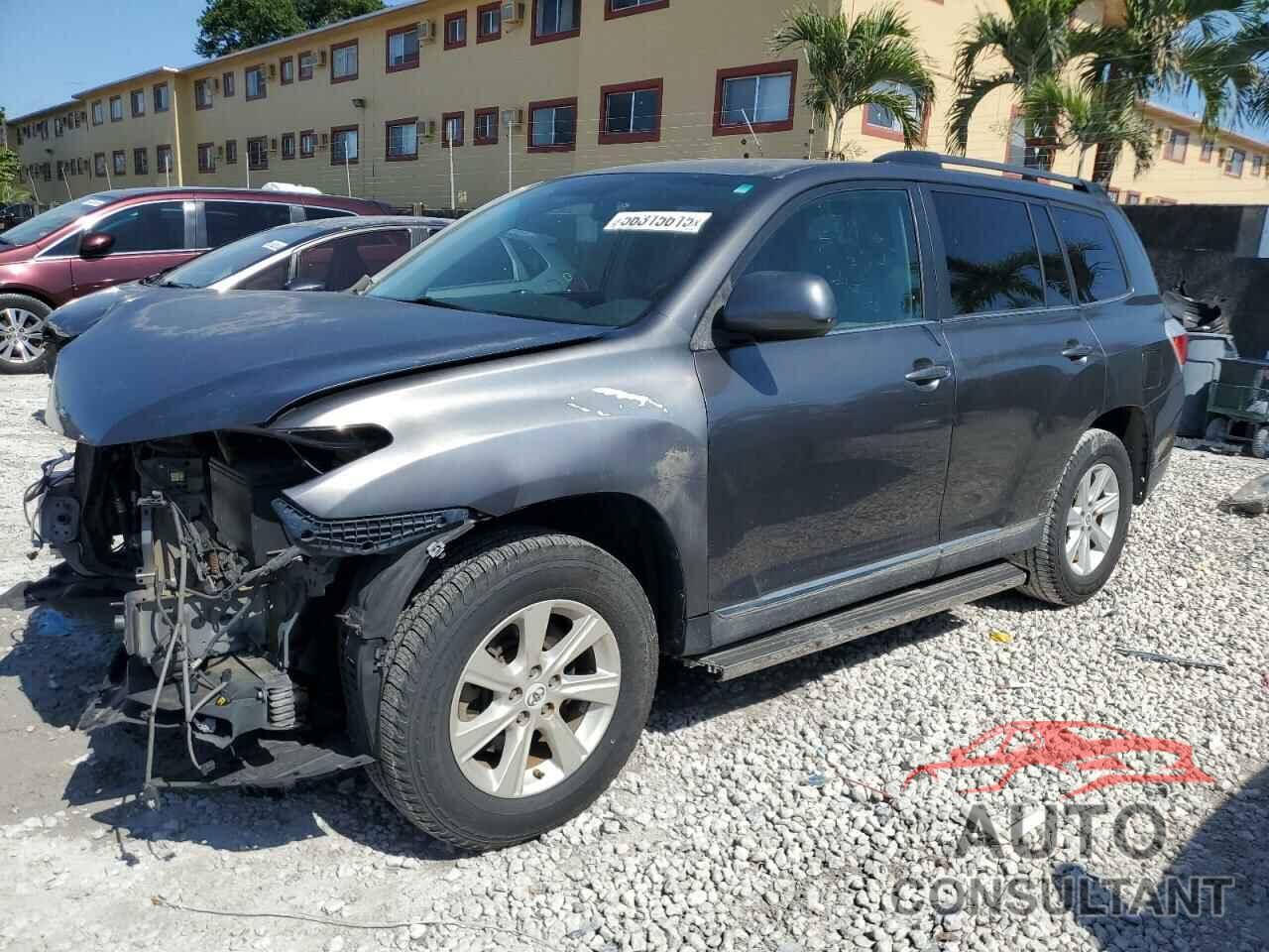 TOYOTA HIGHLANDER 2012 - 5TDZA3EH4CS027966