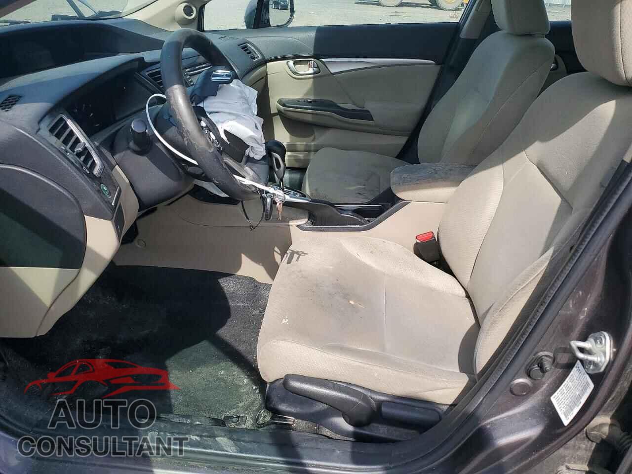 HONDA CIVIC 2013 - 19XFB2F88DE242657