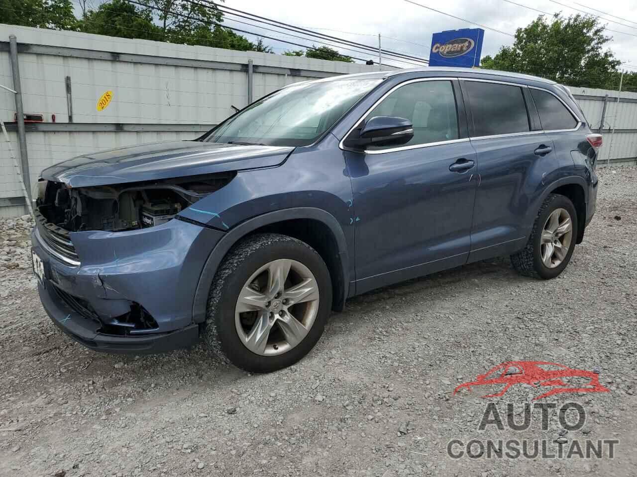 TOYOTA HIGHLANDER 2014 - 5TDDKRFH6ES021095