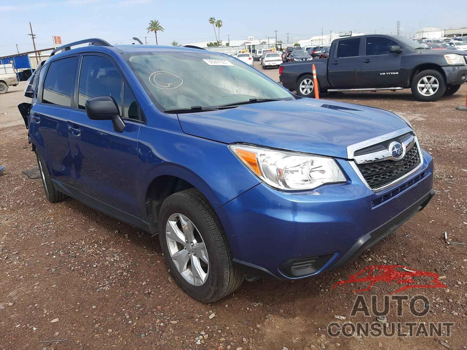 SUBARU FORESTER 2016 - JF2SJABC7GH492770