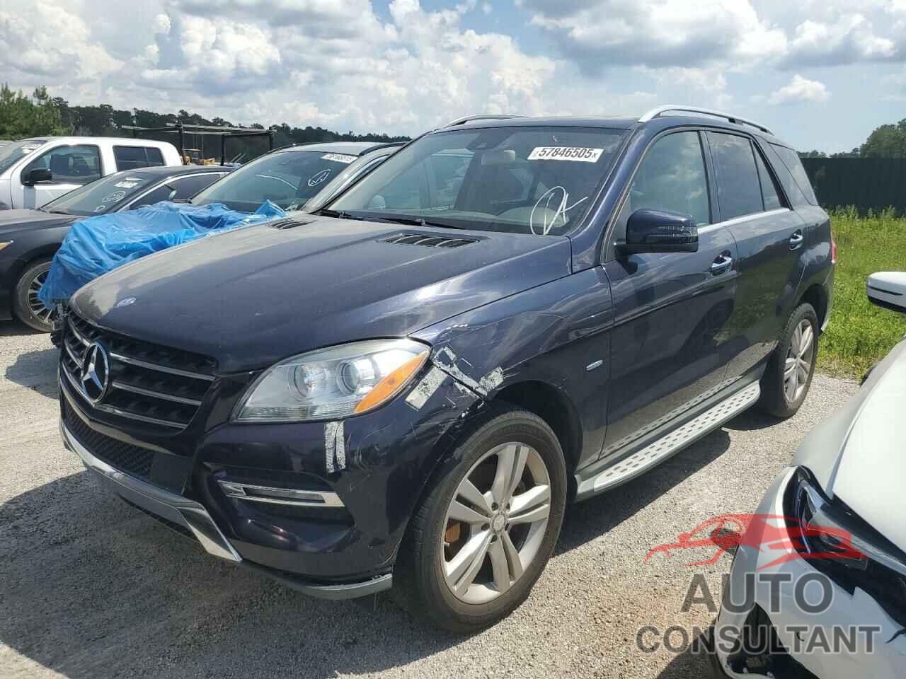 MERCEDES-BENZ M-CLASS 2012 - 4JGDA5HBXCA053168