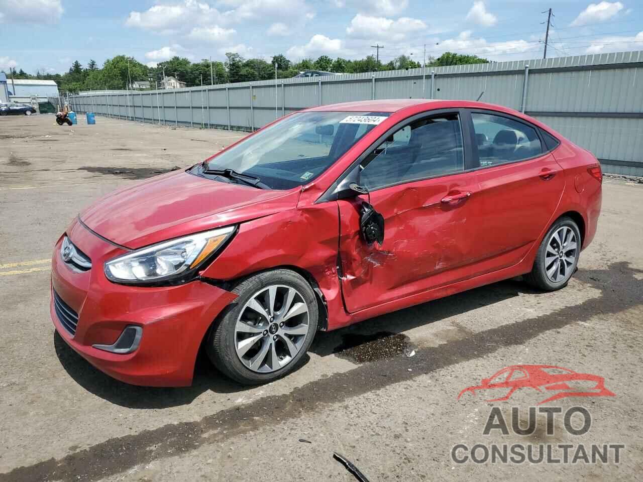 HYUNDAI ACCENT 2017 - KMHCT4AE1HU349450