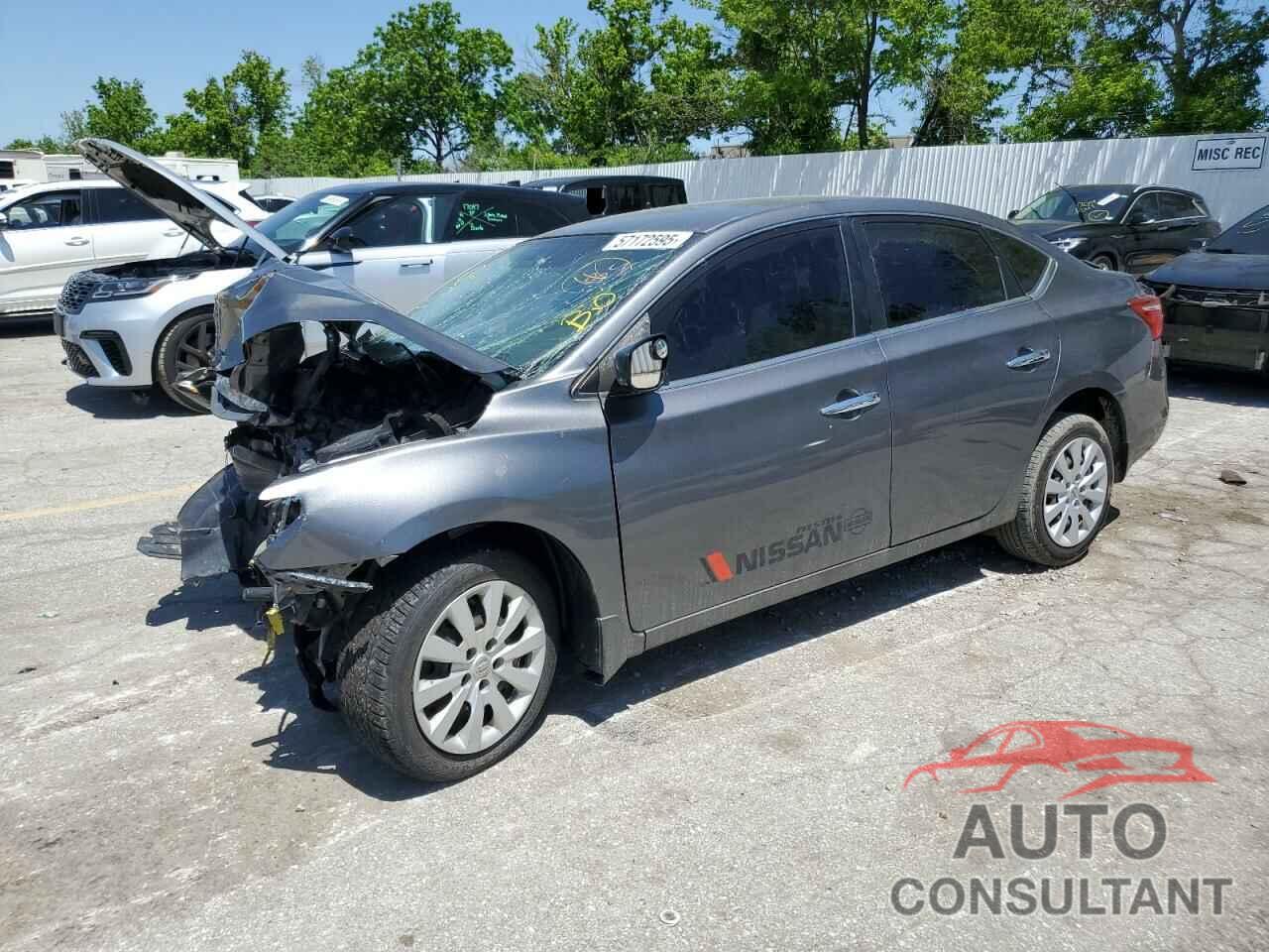 NISSAN SENTRA 2017 - 3N1AB7AP9HY390264