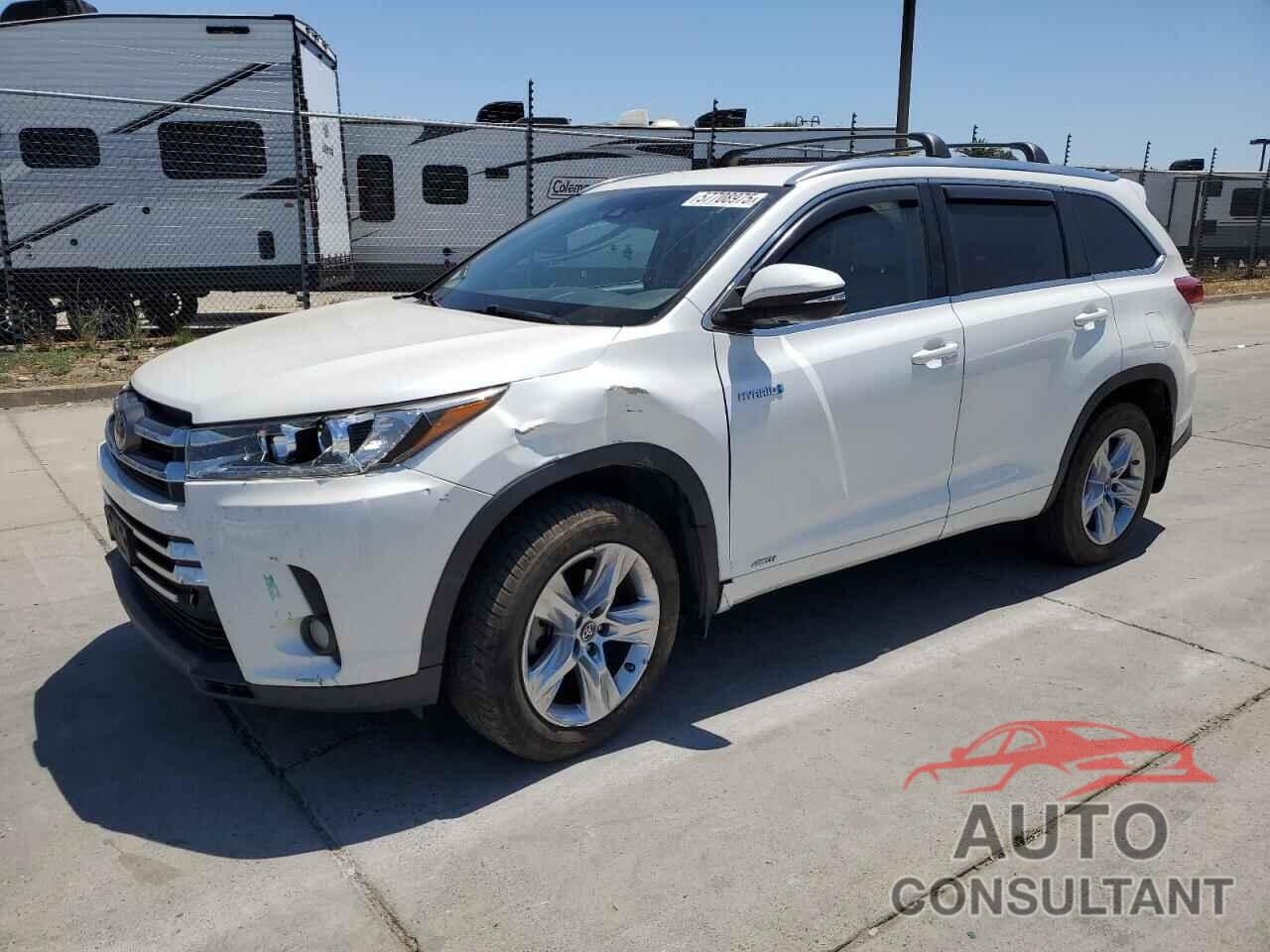 TOYOTA HIGHLANDER 2017 - 5TDDGRFH0HS021549