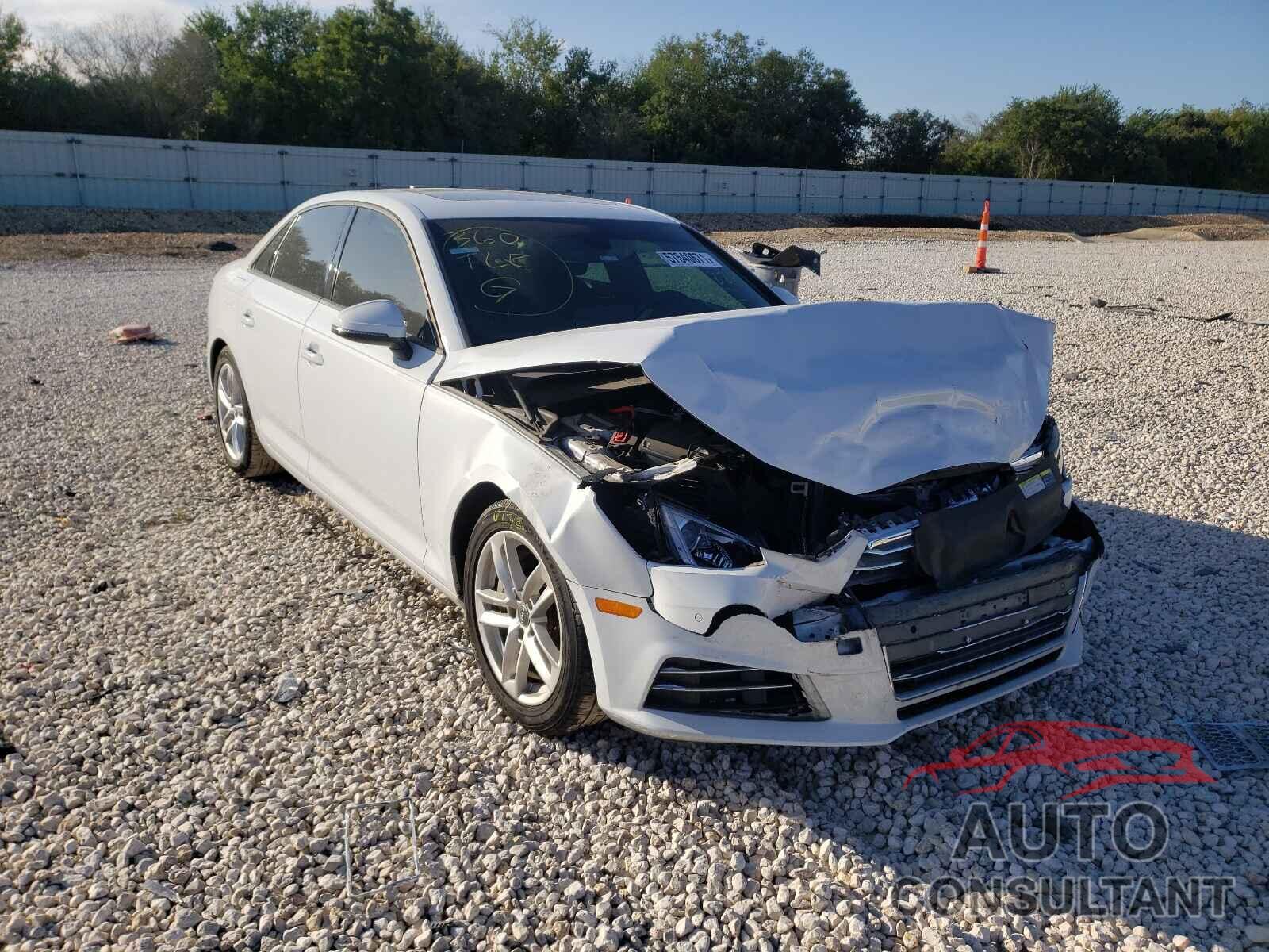 AUDI A4 2017 - WAUGNAF42HN015224