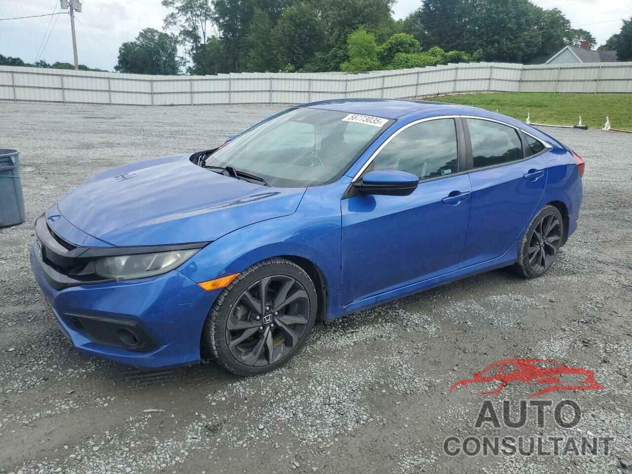 HONDA CIVIC 2019 - 19XFC2F88KE025054