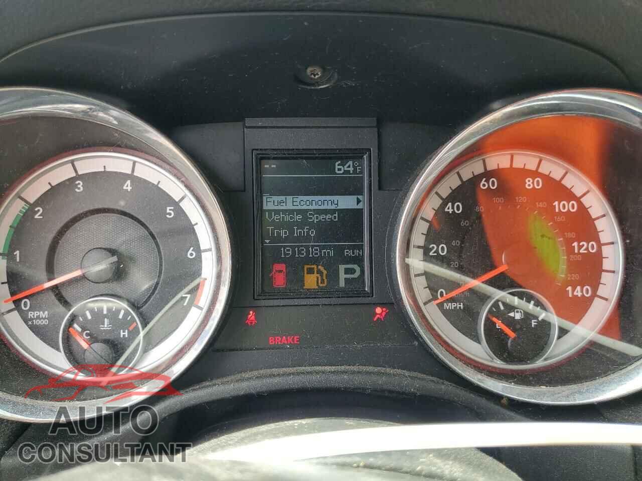 DODGE DURANGO 2012 - 1C4RDJAG6CC104444