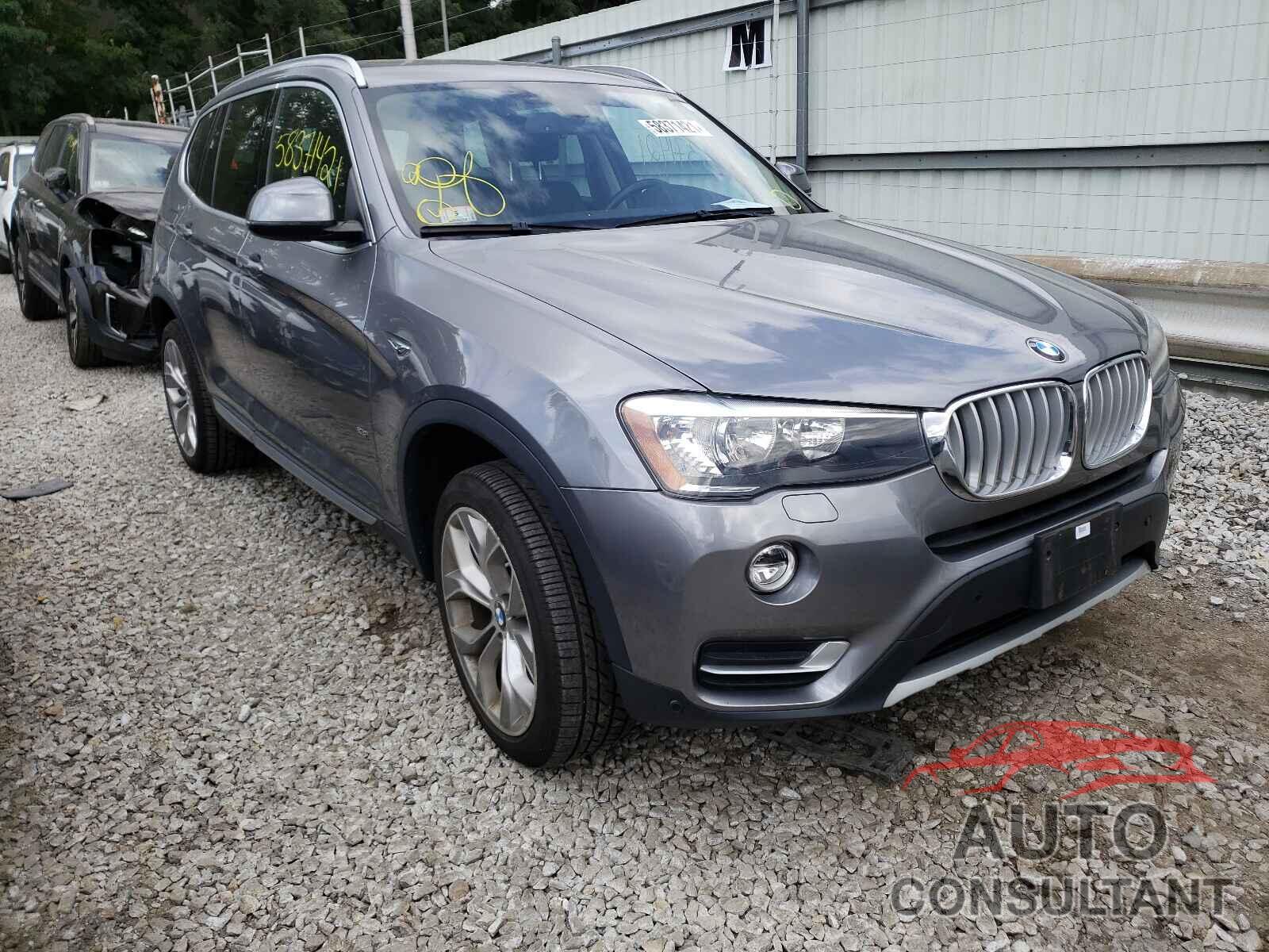 BMW X3 2016 - 5UXWX9C58G0D90939