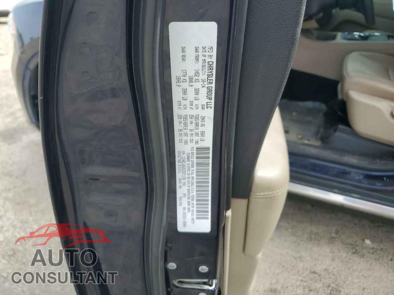 DODGE DURANGO 2014 - 1C4RDJAG2EC971178