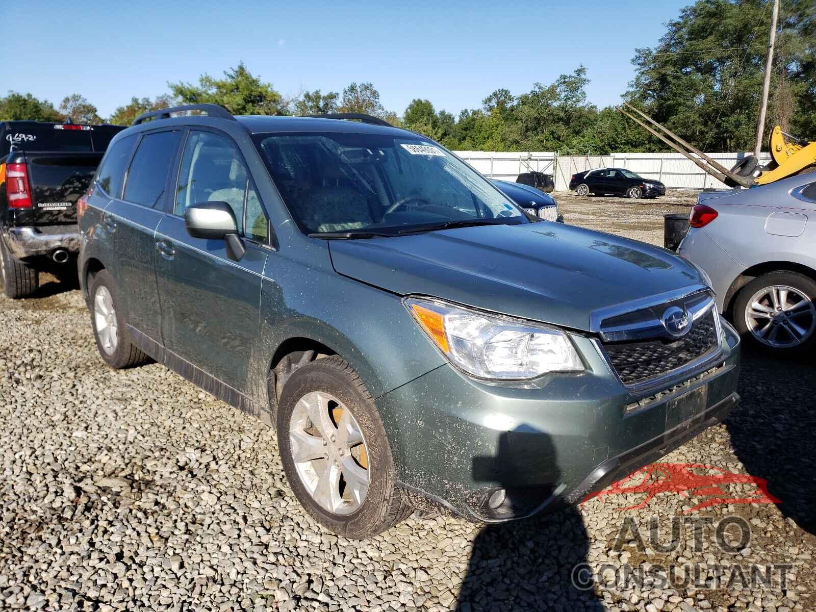 SUBARU FORESTER 2016 - JF2SJAHC8GH489240