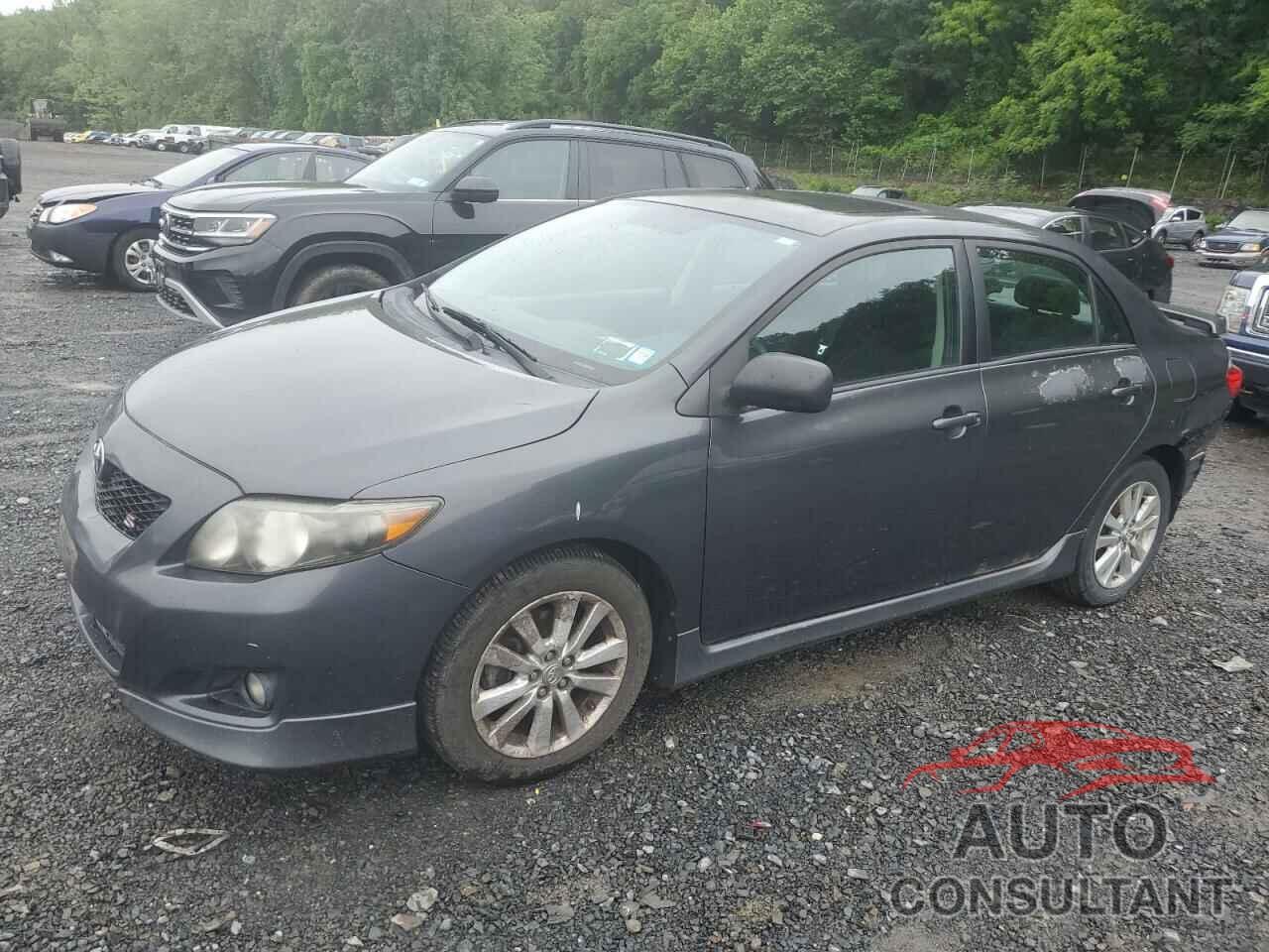 TOYOTA COROLLA 2009 - 2T1BU40E79C112605