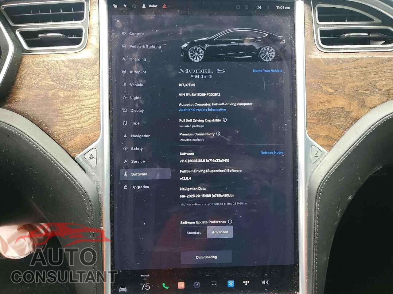 TESLA MODEL S 2017 - 5YJSA1E26HF202912