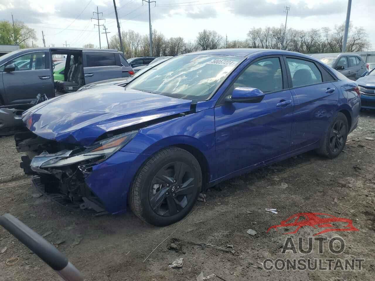 HYUNDAI ELANTRA 2022 - KMHLS4AG3NU342855