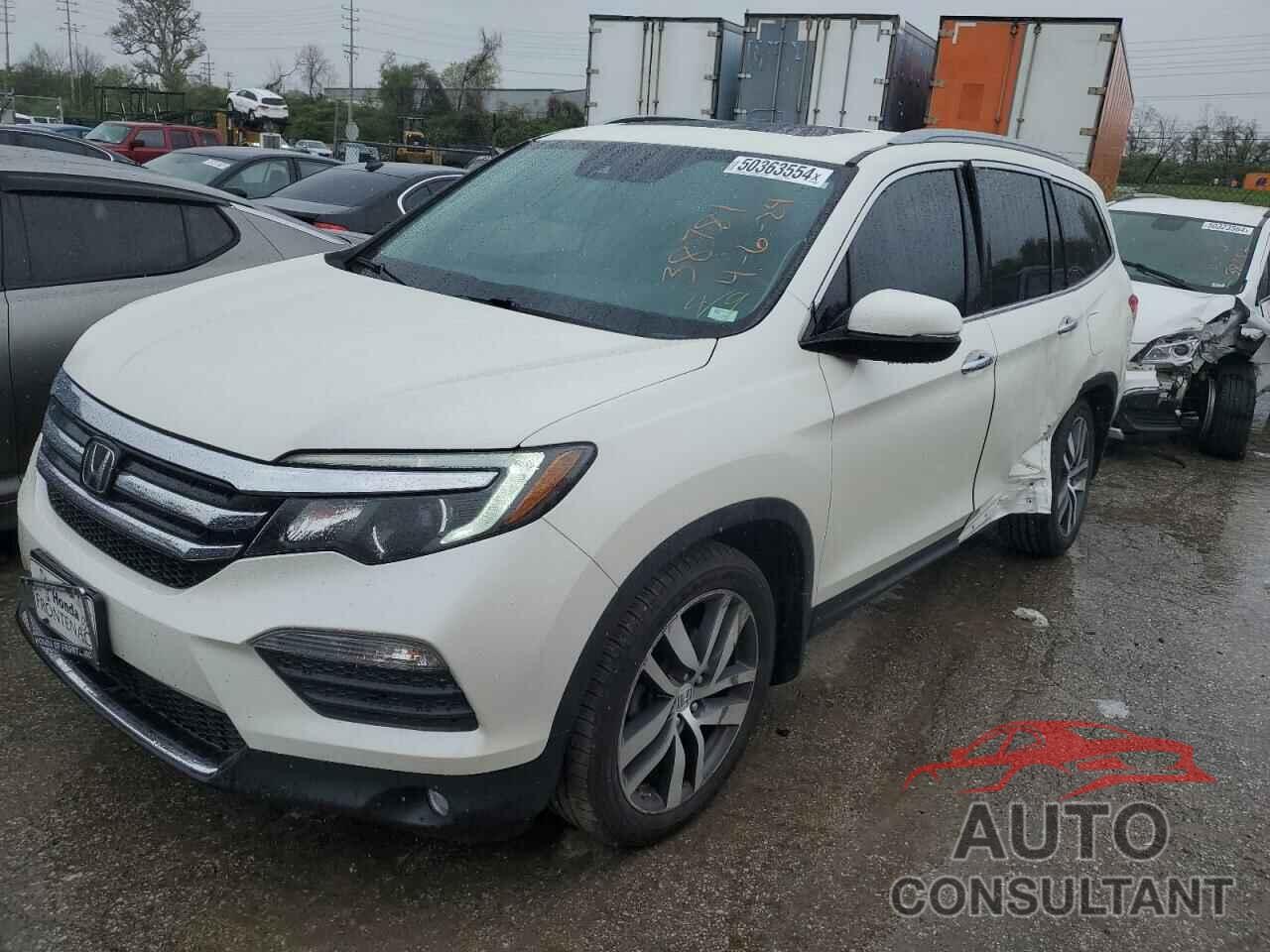 HONDA PILOT 2016 - 5FNYF6H91GB034175