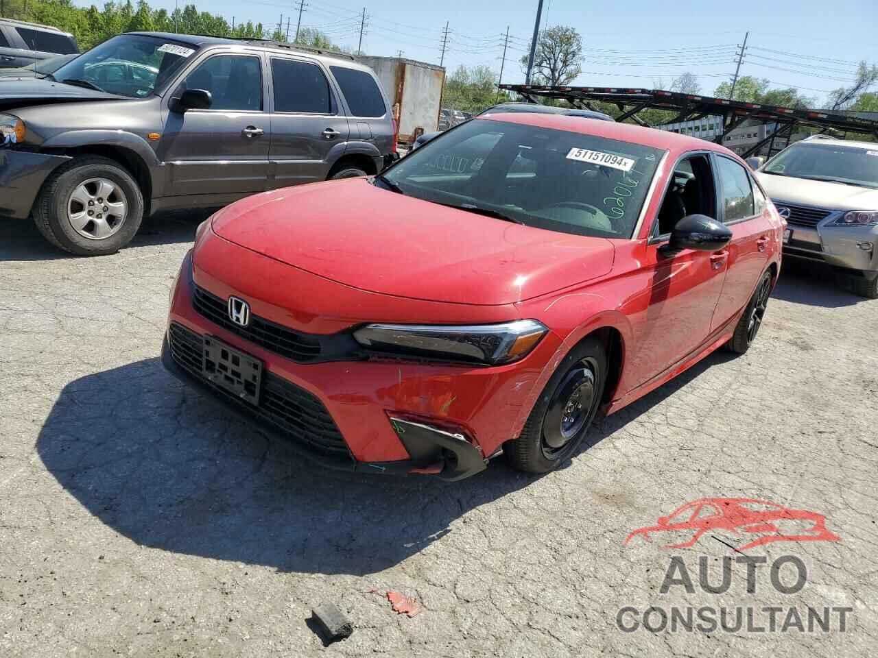 HONDA CIVIC 2022 - 2HGFE2F58NH501135