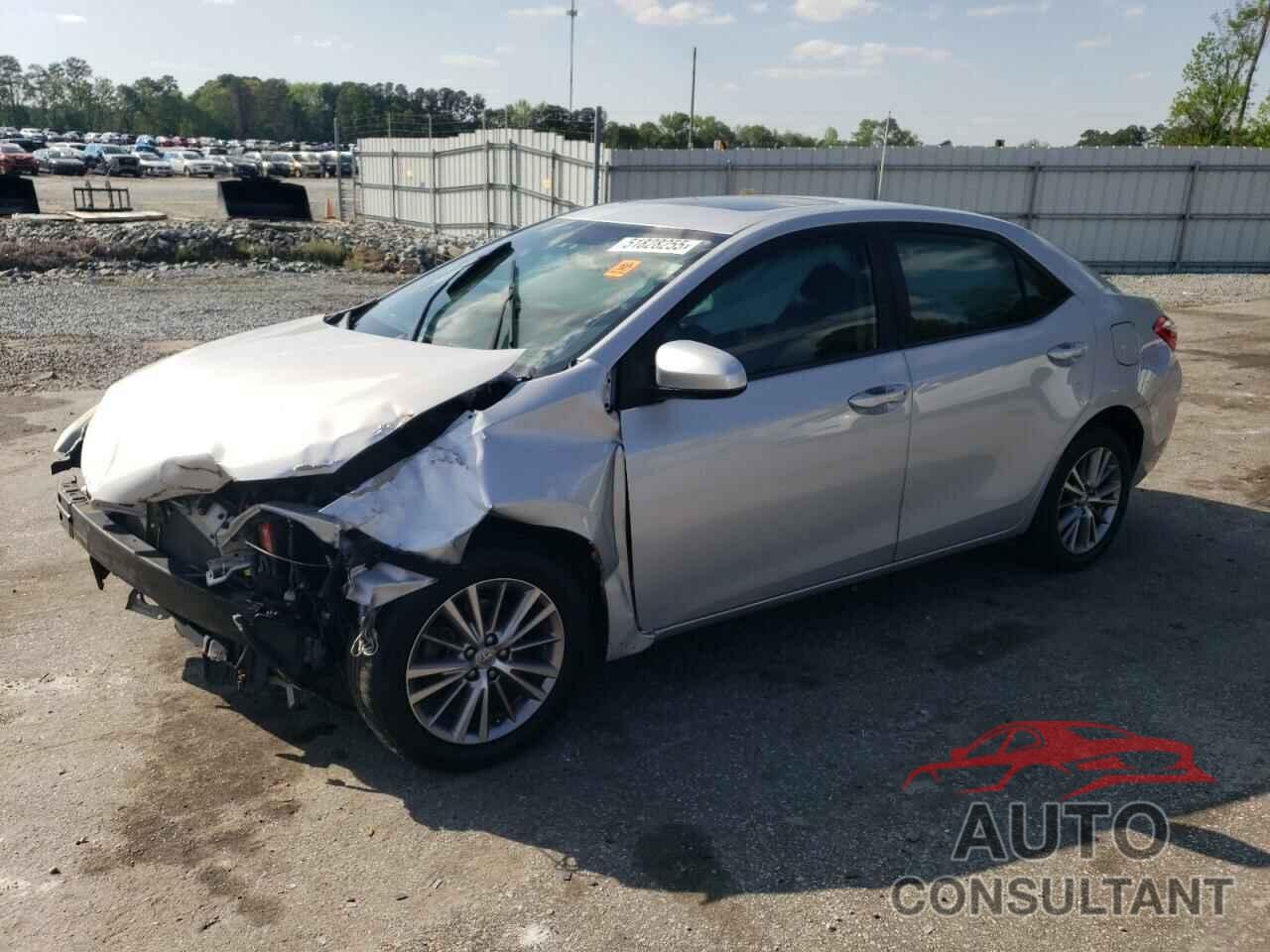 TOYOTA COROLLA 2015 - 2T1BURHE0FC400477