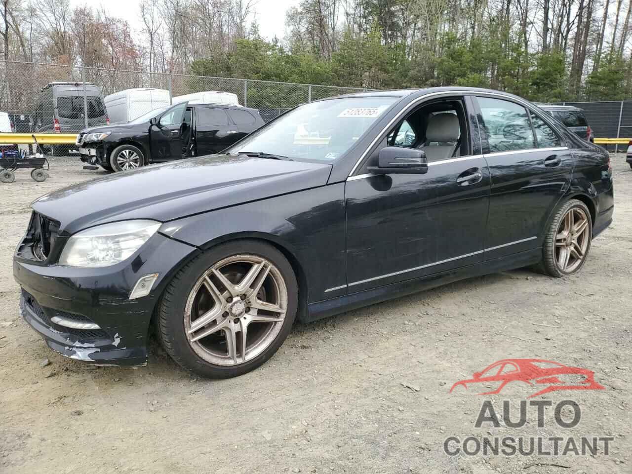 MERCEDES-BENZ C-CLASS 2011 - WDDGF8BB7BR167096