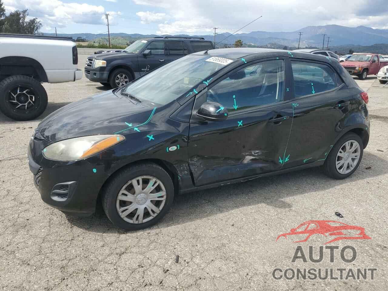 MAZDA 2 2013 - JM1DE1KZ1D0157448