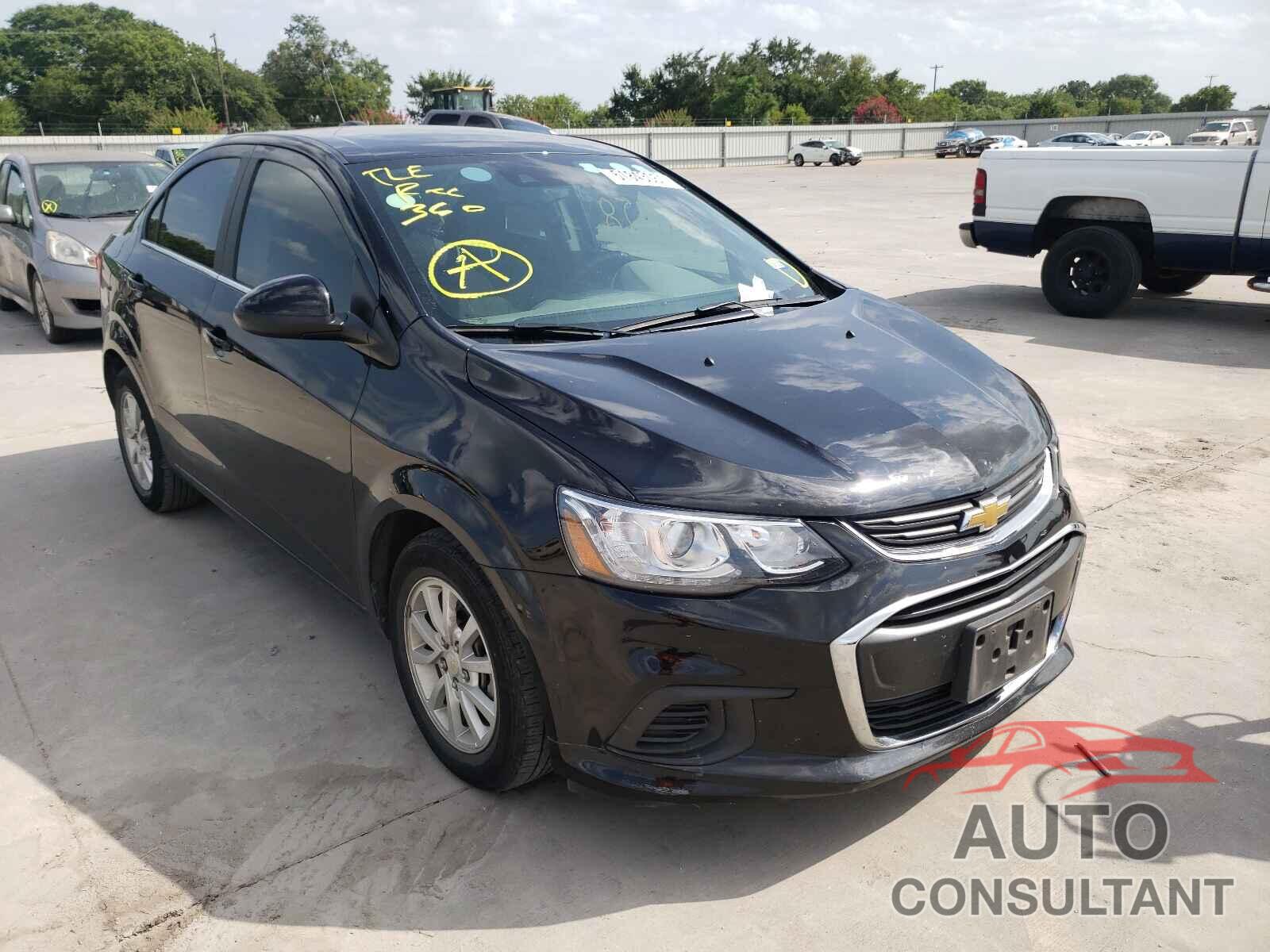 CHEVROLET SONIC 2020 - 1G1JD5SB3L4107165