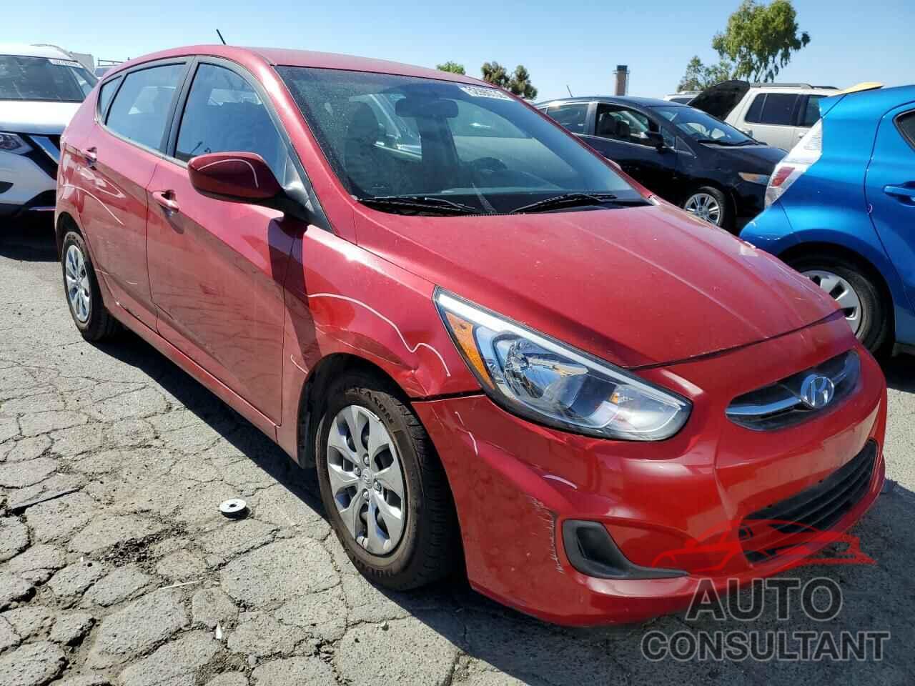 HYUNDAI ACCENT 2017 - KMHCT5AEXHU315741