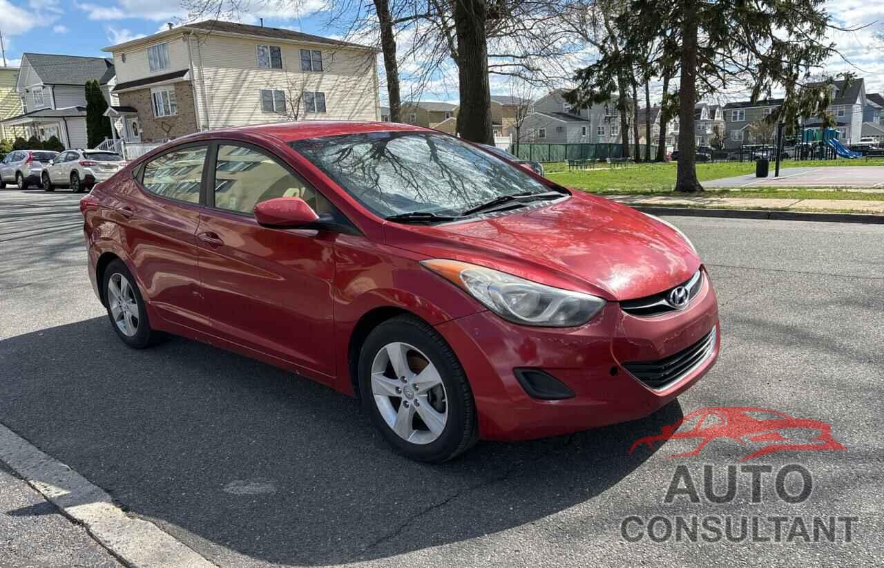 HYUNDAI ELANTRA 2013 - KMHDH4AEXDU793670