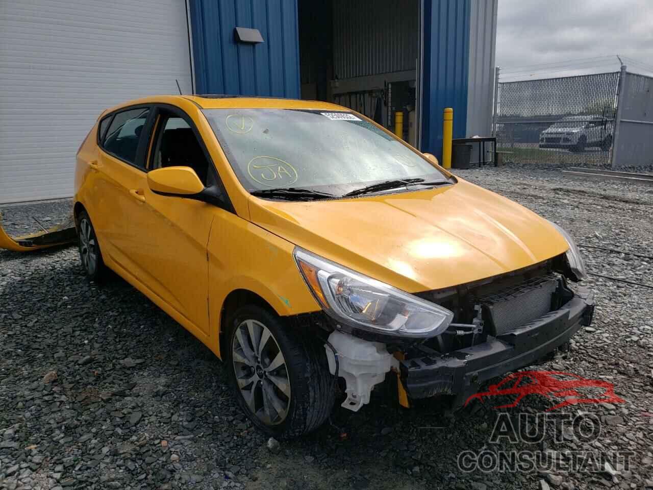 HYUNDAI ACCENT 2017 - KMHCT5AE3HU329335