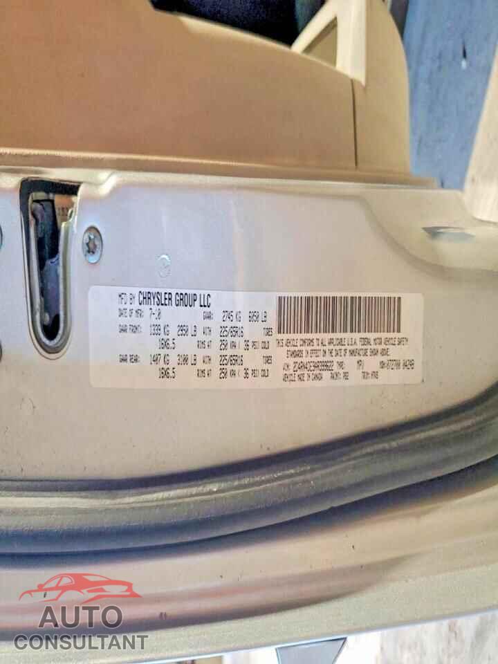 DODGE CARAVAN 2010 - 2D4RN4DE9AR399622