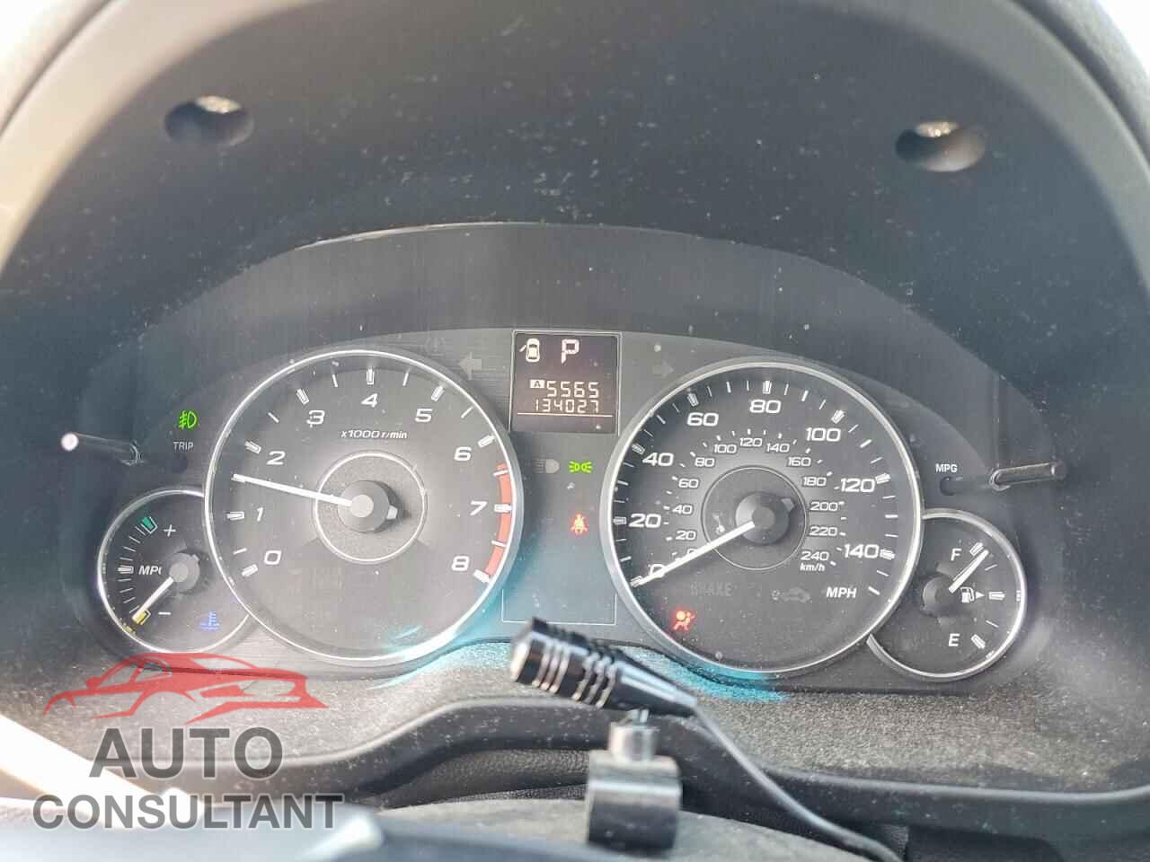 SUBARU OUTBACK 2012 - 4S4BRCBC6C3302947