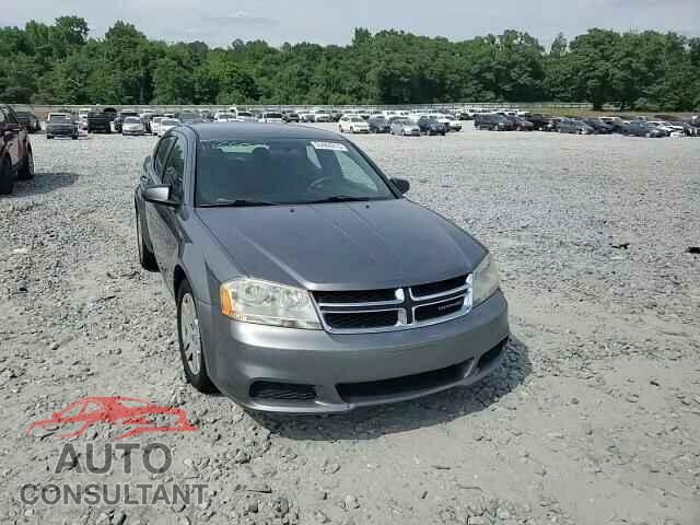 DODGE AVENGER 2013 - 1C3CDZAB9DN627220