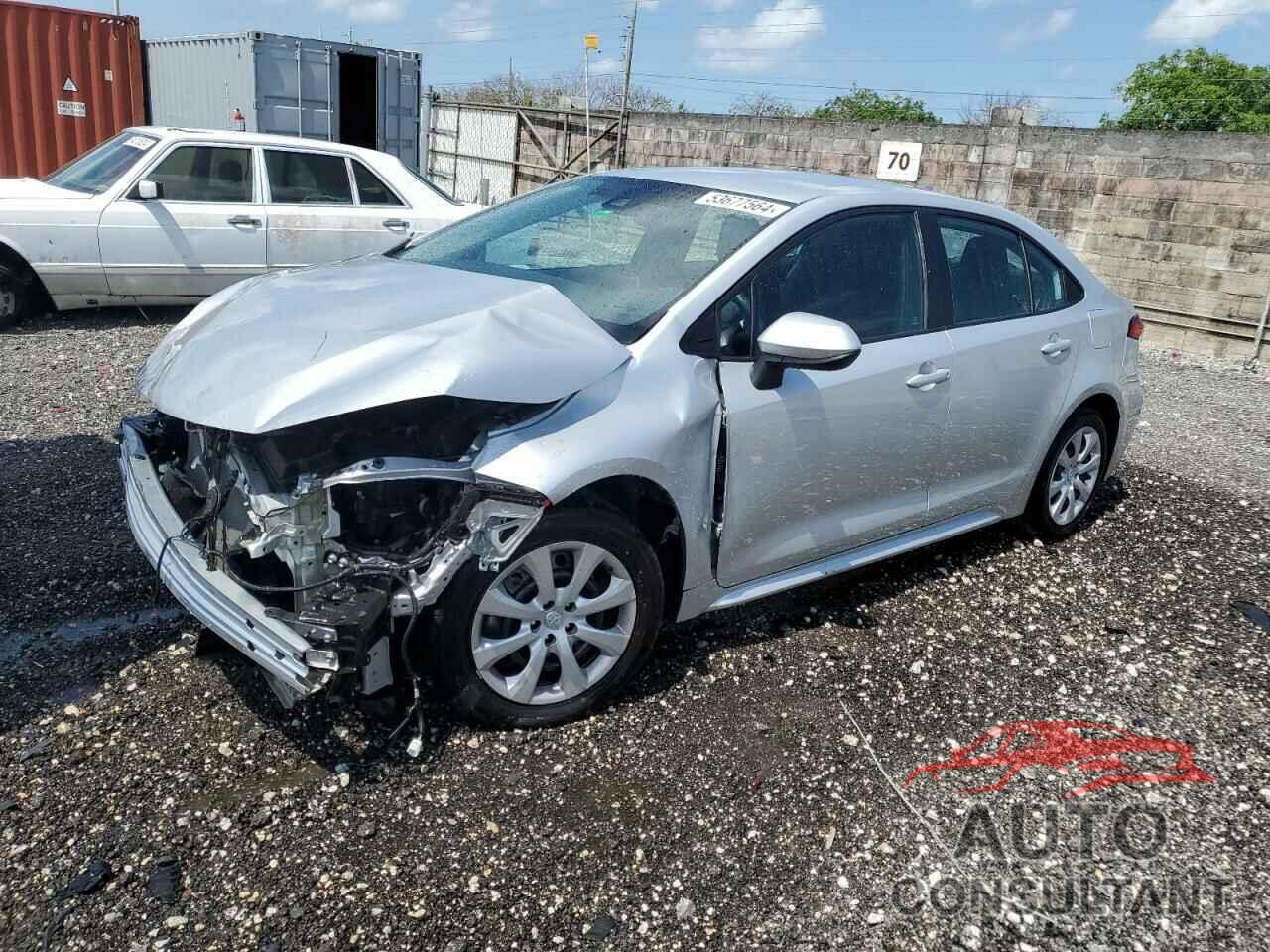 TOYOTA COROLLA 2021 - 5YFEPMAE0MP262373