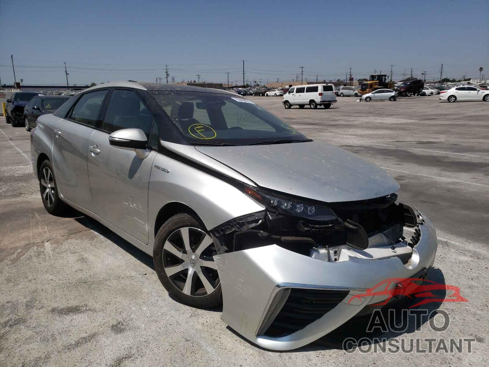 TOYOTA MIRAI 2019 - JTDBVRBD8KA006110