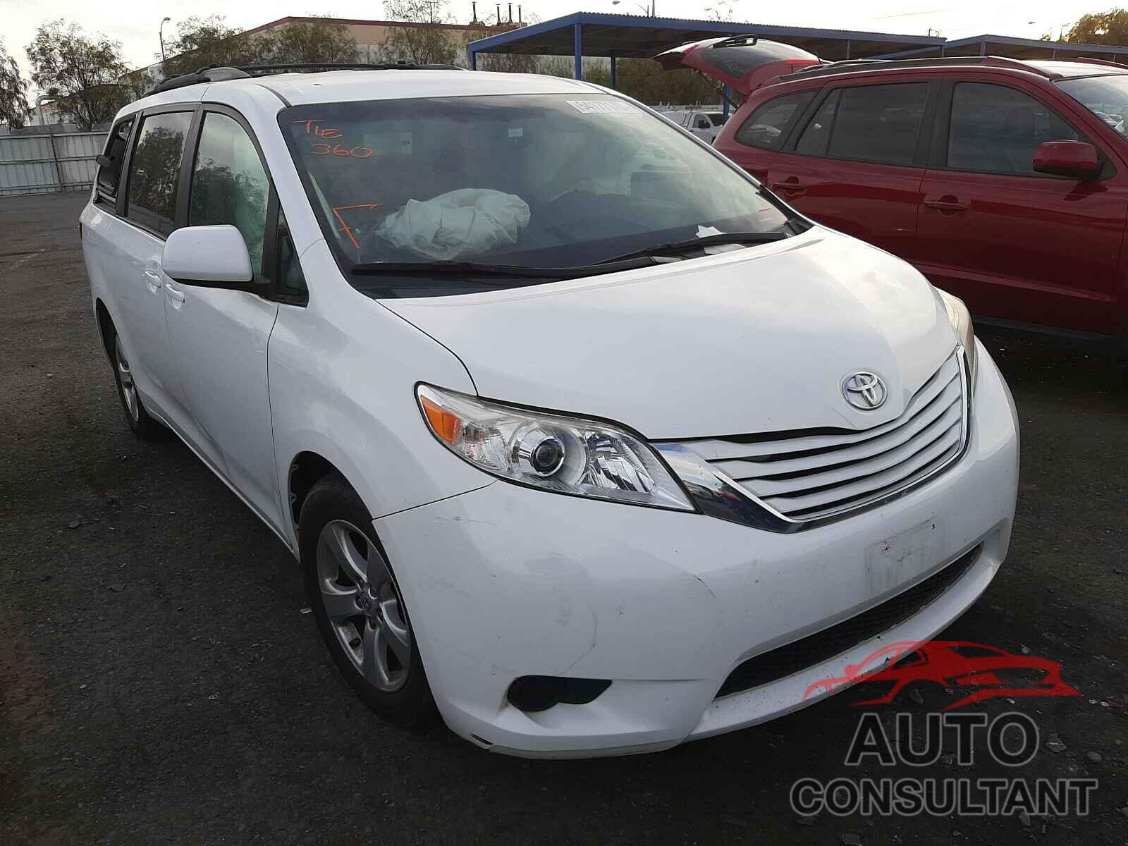 TOYOTA SIENNA 2016 - 5TDKK3DC7GS736045