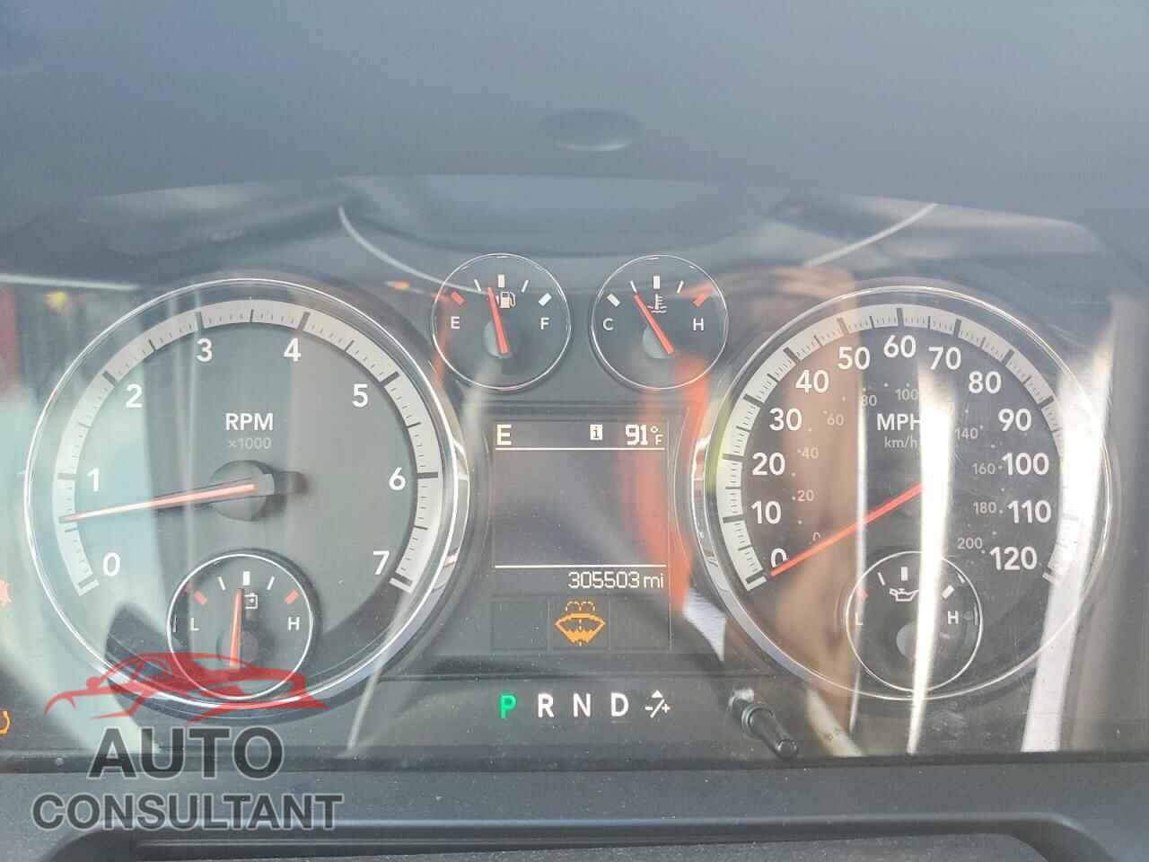 DODGE RAM 1500 2012 - 1C6RD7NT7CS255235