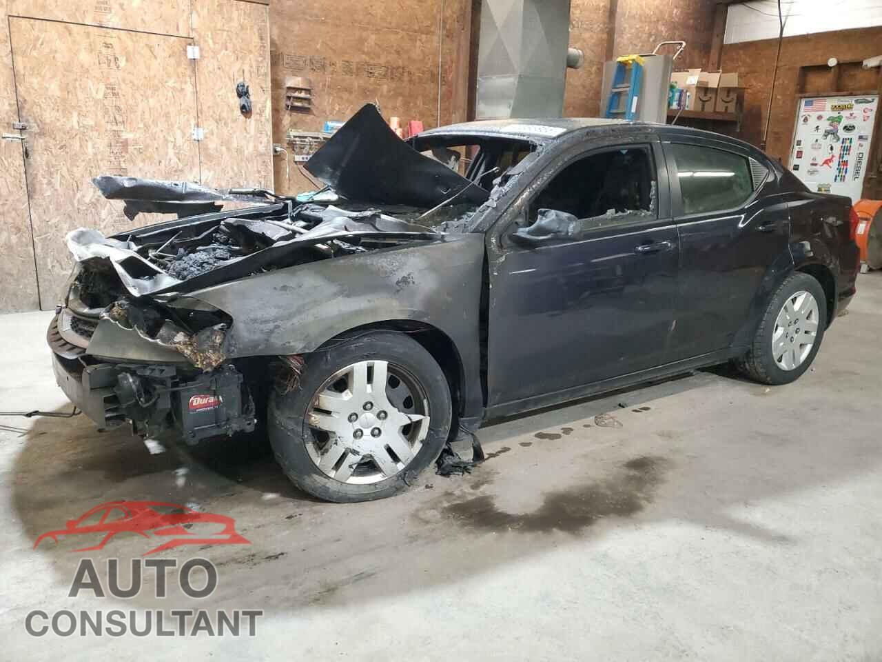 DODGE AVENGER 2012 - 1C3CDZAB3CN168345
