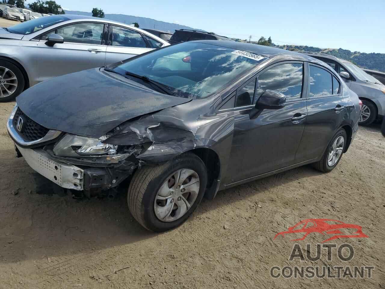 HONDA CIVIC 2013 - 2HGFB2F56DH512352