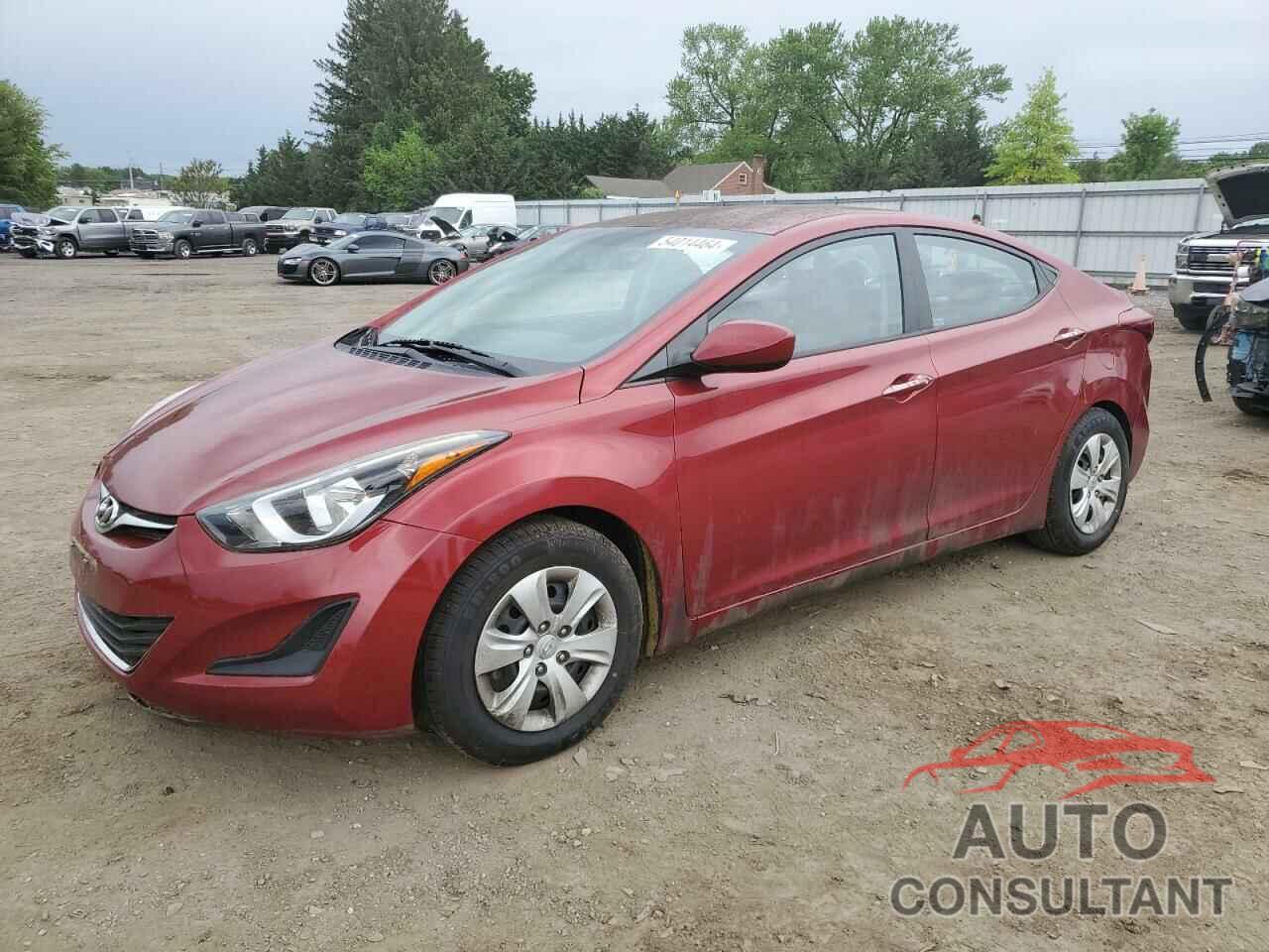 HYUNDAI ELANTRA 2016 - 5NPDH4AE9GH676035