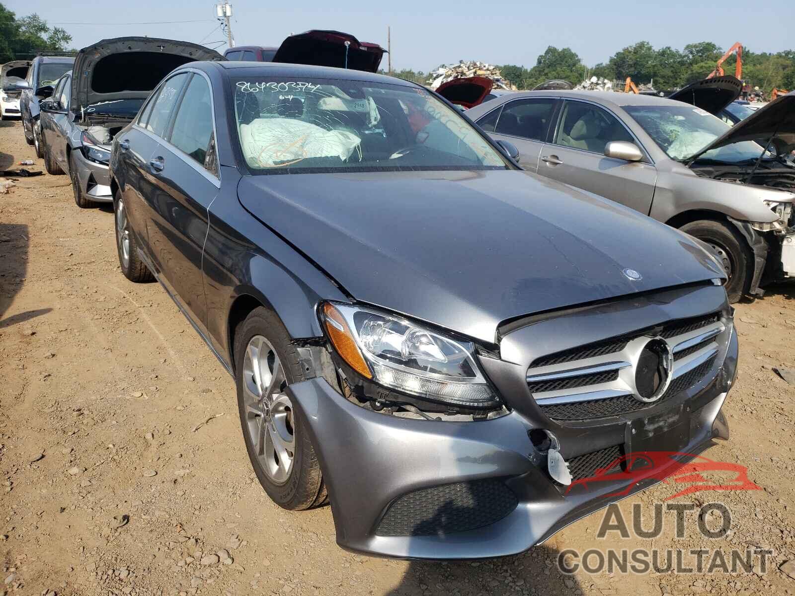 MERCEDES-BENZ C-CLASS 2017 - 55SWF4KB9HU227424