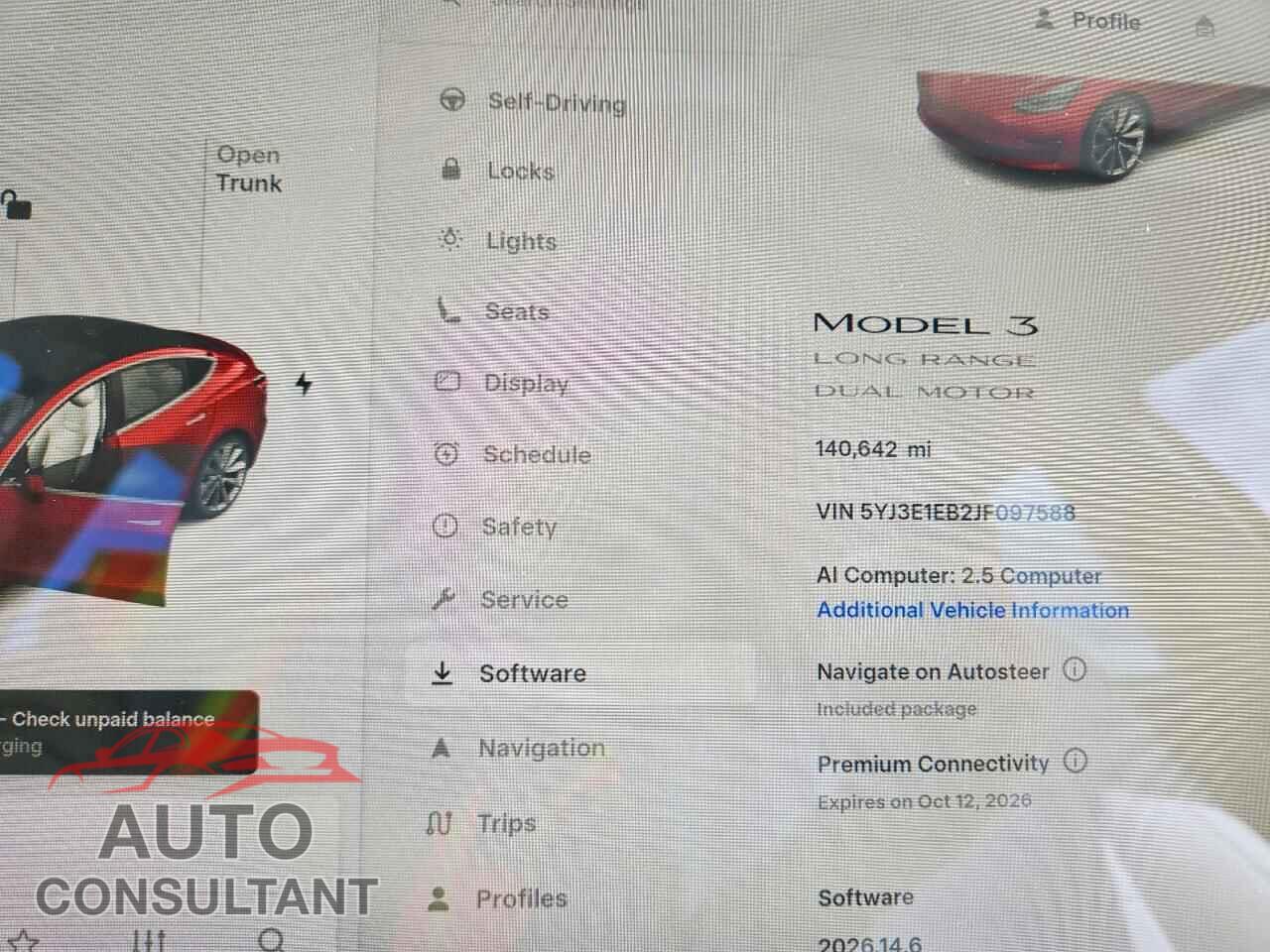 TESLA MODEL 3 2018 - 5YJ3E1EB2JF097588