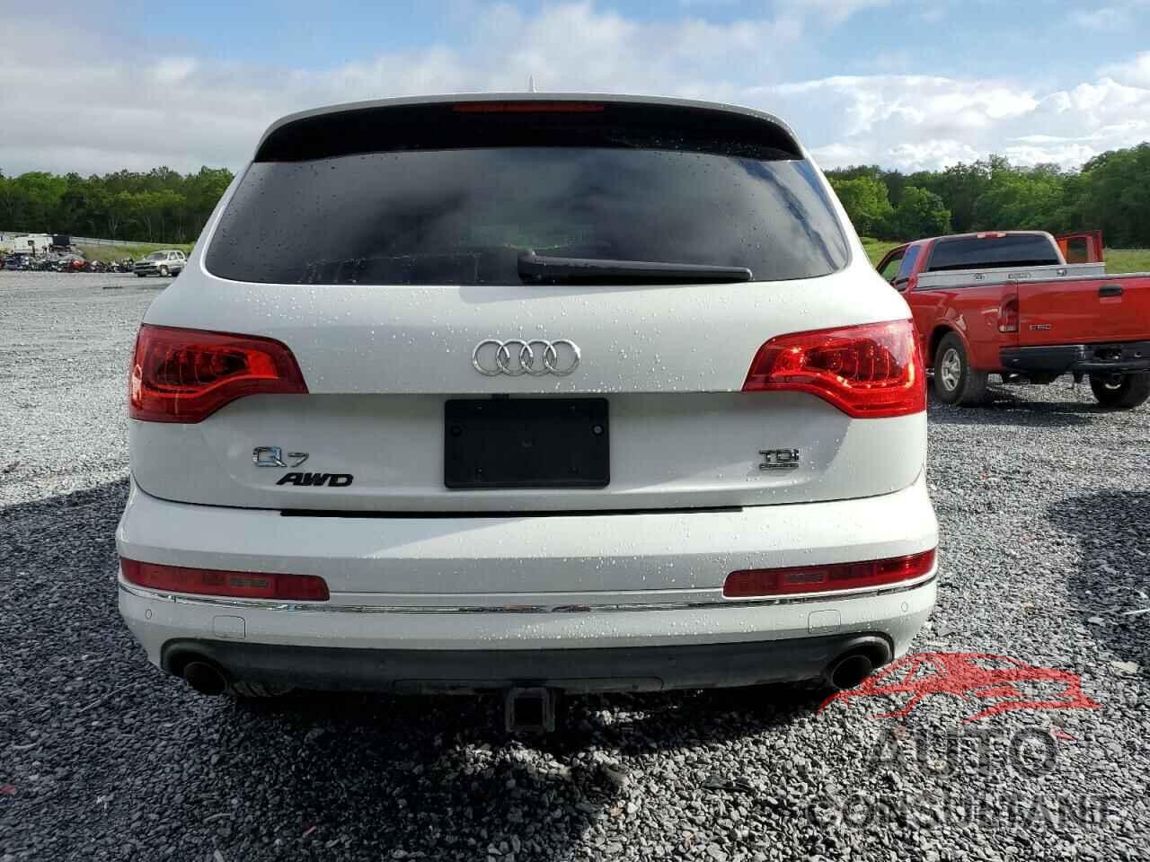 AUDI Q7 2012 - WA1VMAFEXCD007970