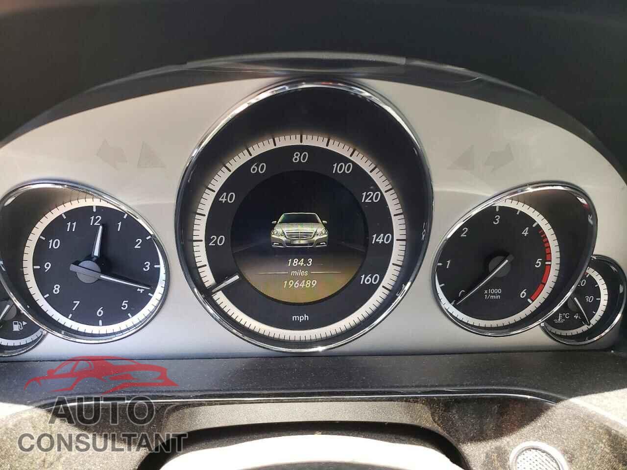 MERCEDES-BENZ E-CLASS 2012 - WDDHF2EB5CA592295
