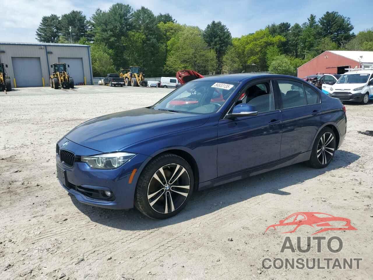 BMW 3 SERIES 2018 - WBA8D9C54JEM33342