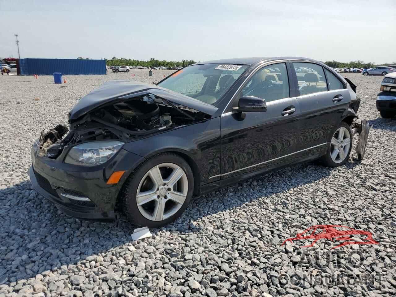 MERCEDES-BENZ C-CLASS 2011 - WDDGF8BB6BR139547