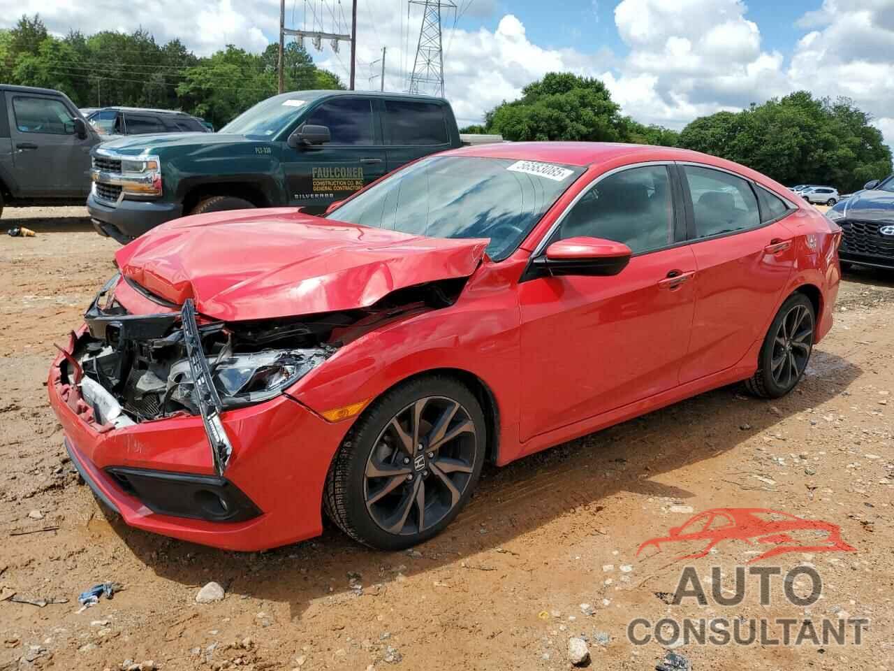 HONDA CIVIC 2020 - 2HGFC2F80LH550293