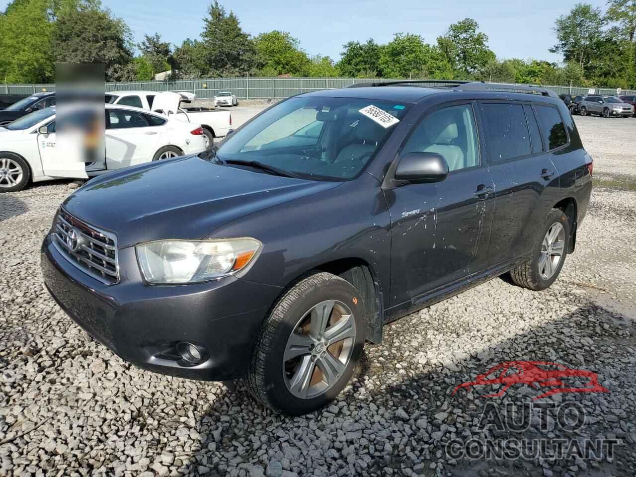 TOYOTA HIGHLANDER 2009 - JTEES43A692125223