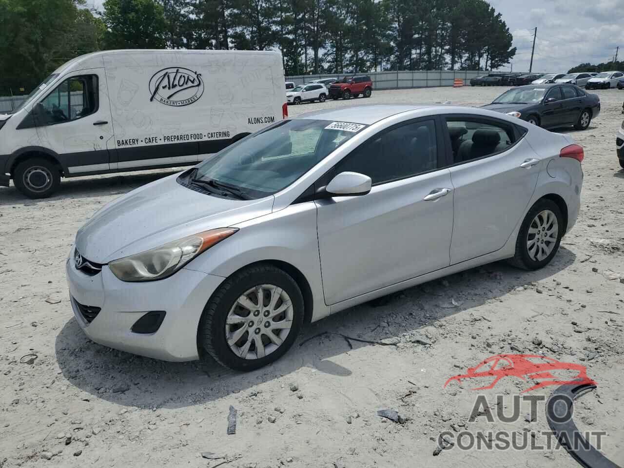 HYUNDAI ELANTRA 2012 - KMHDH4AE9CU378628