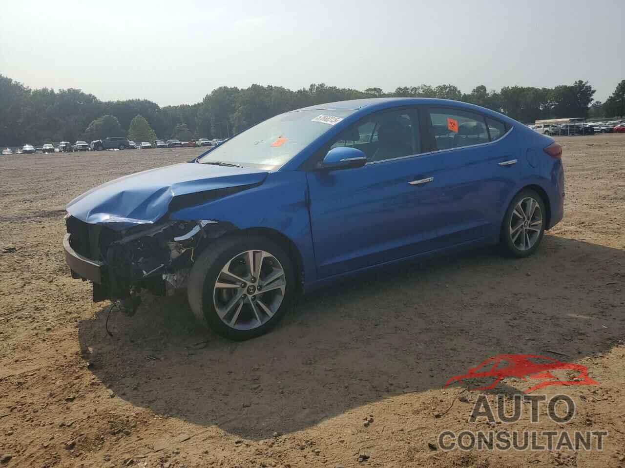 HYUNDAI ELANTRA 2017 - KMHD84LF5HU226651