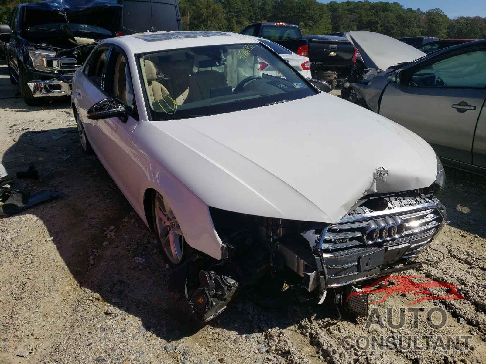 AUDI A4 2017 - WAUANAF47HN015564