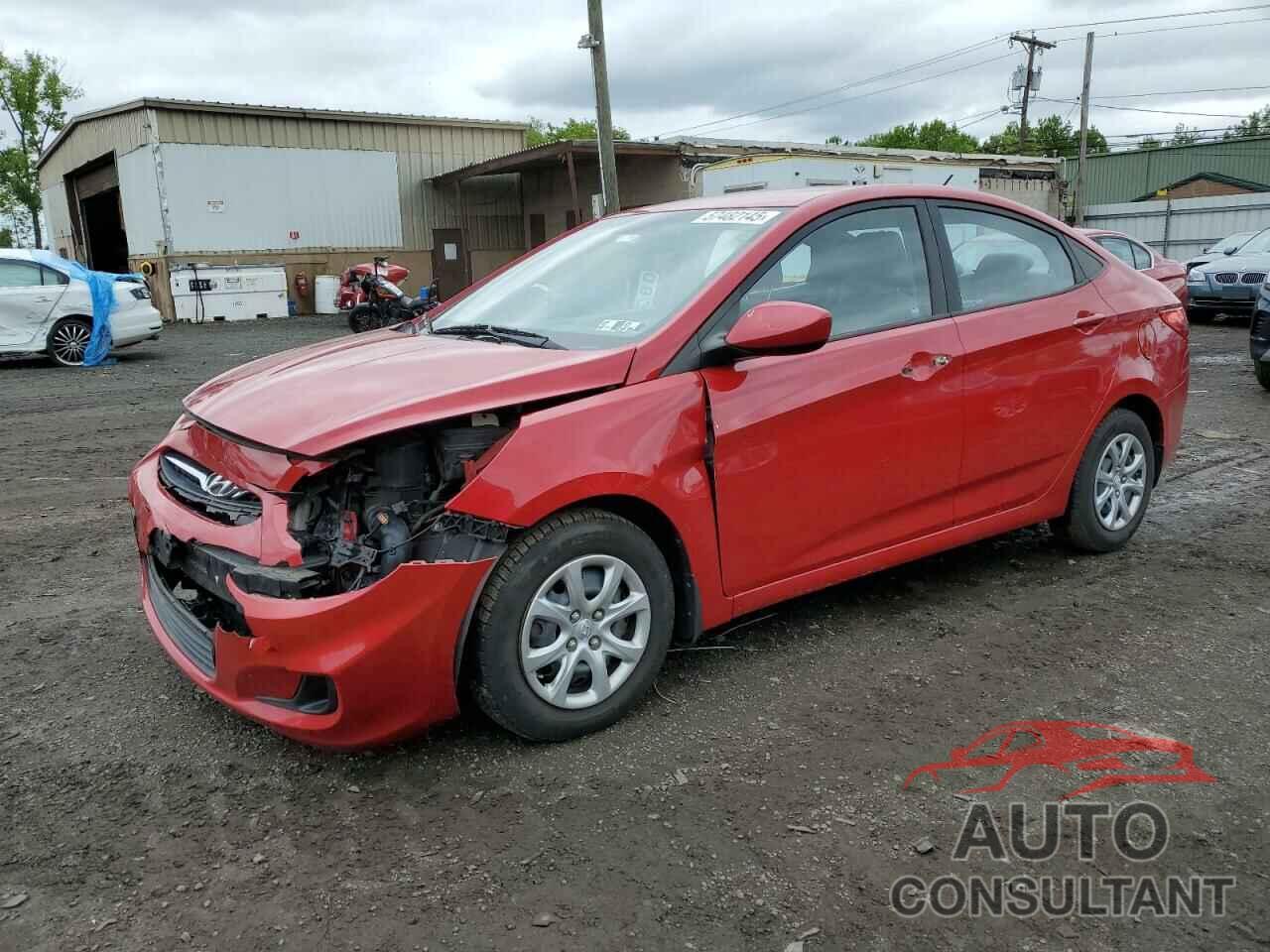 HYUNDAI ACCENT 2013 - KMHCT4AE4DU345192